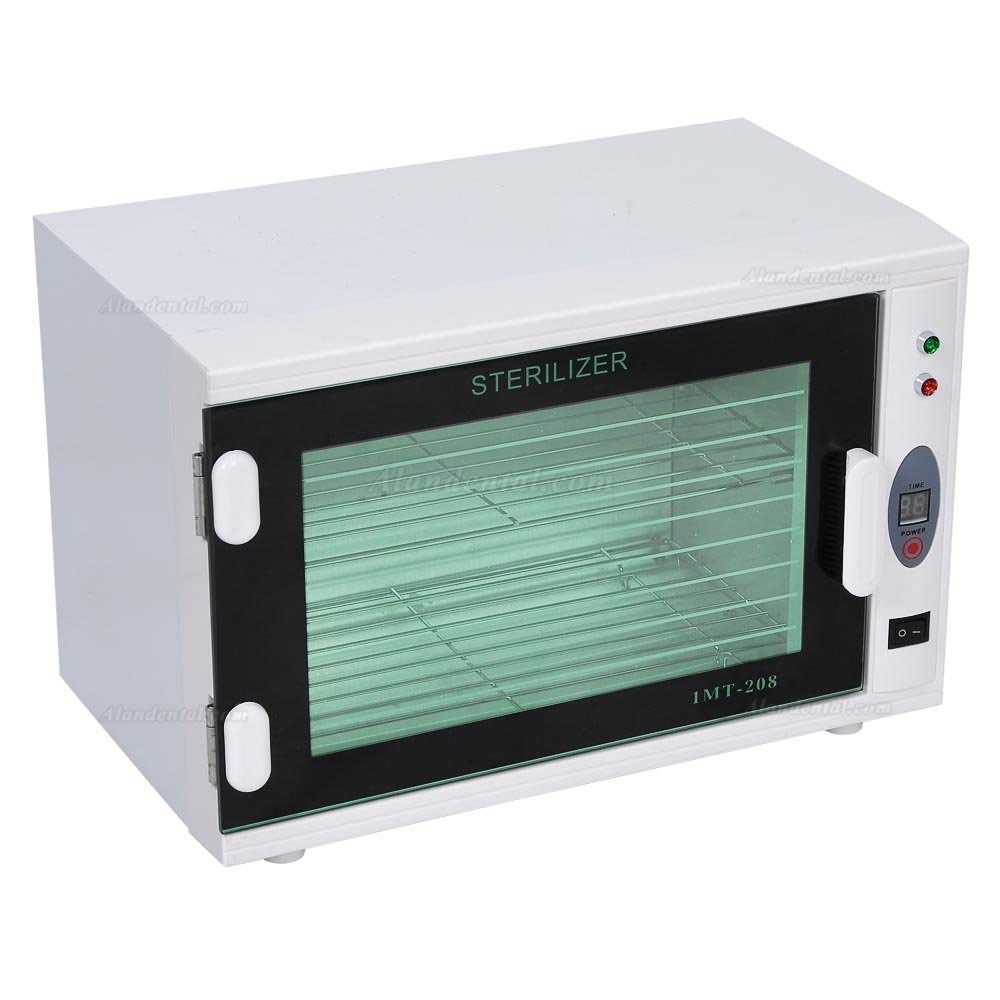 8L UV Tool Sterilizer Cabinet with Timer Sterilization Dental Tool Facial Skin Beauty Salon Equipment